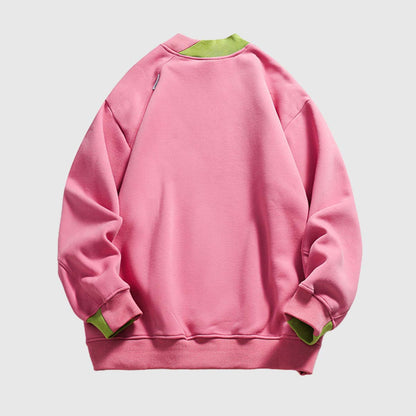 Colorblock Crewneck Sweatshirt