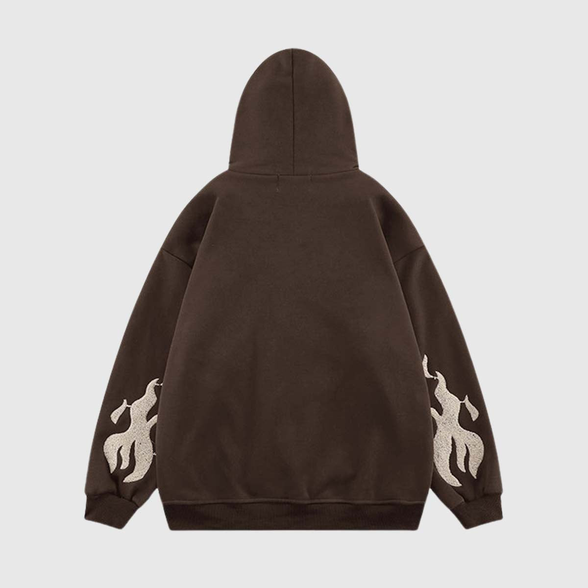 Cross Embroidery Hoodie