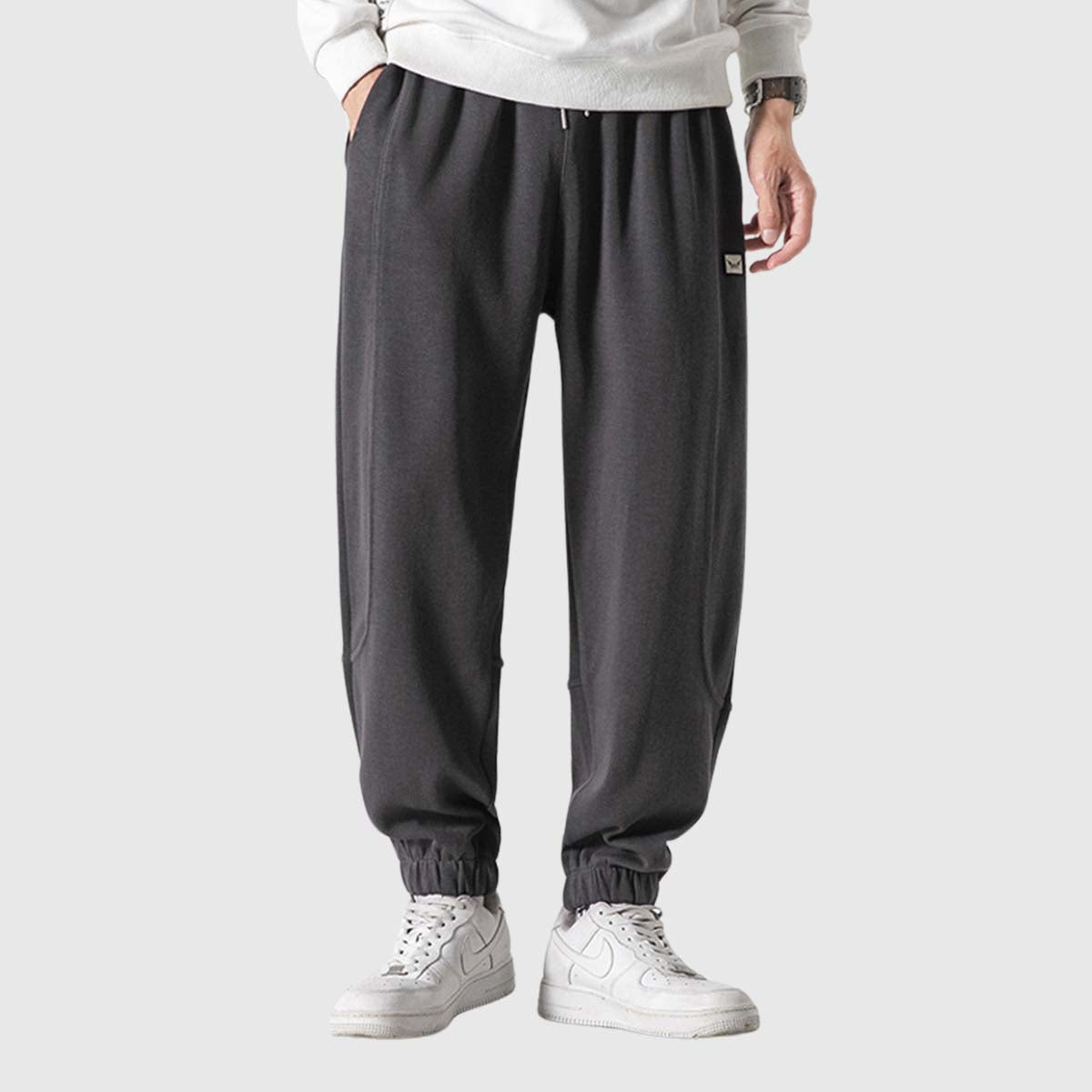 Elastic Waist Jogger Pants