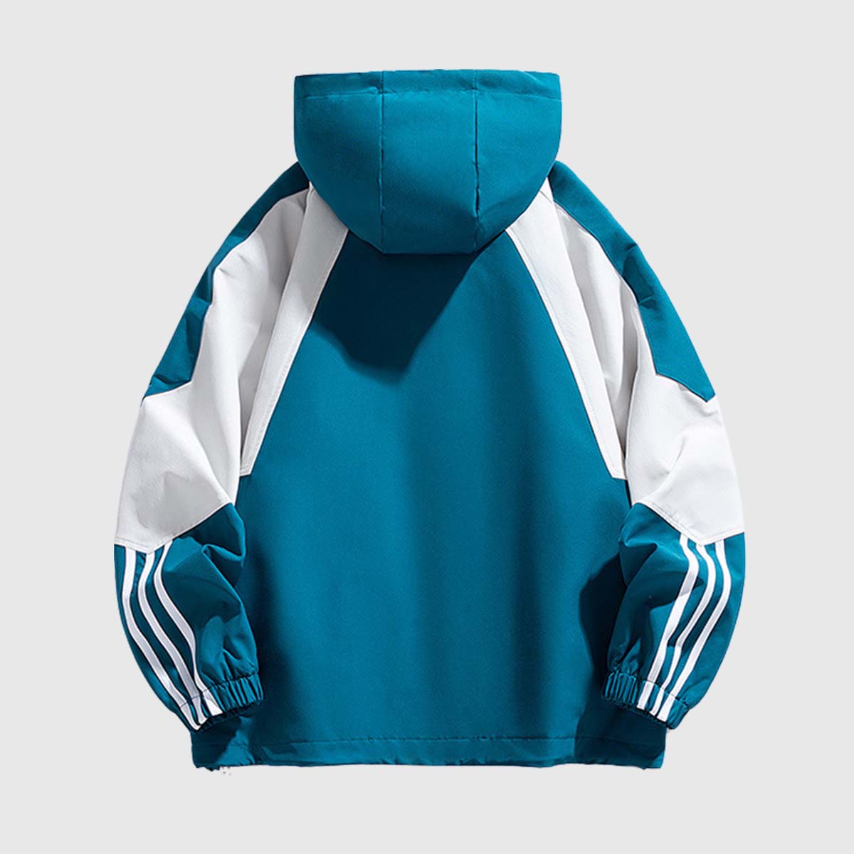 Hooded Colorblock Jacket