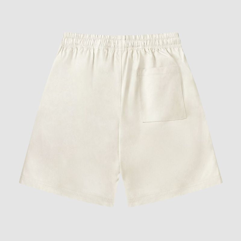 Hollow Head Letter Print Shorts