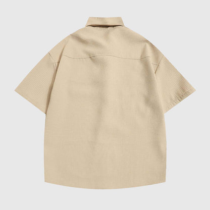 Minimalist Embroidered Art Shirt