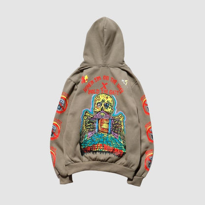 Graffiti-Inspired Spring Hoodie