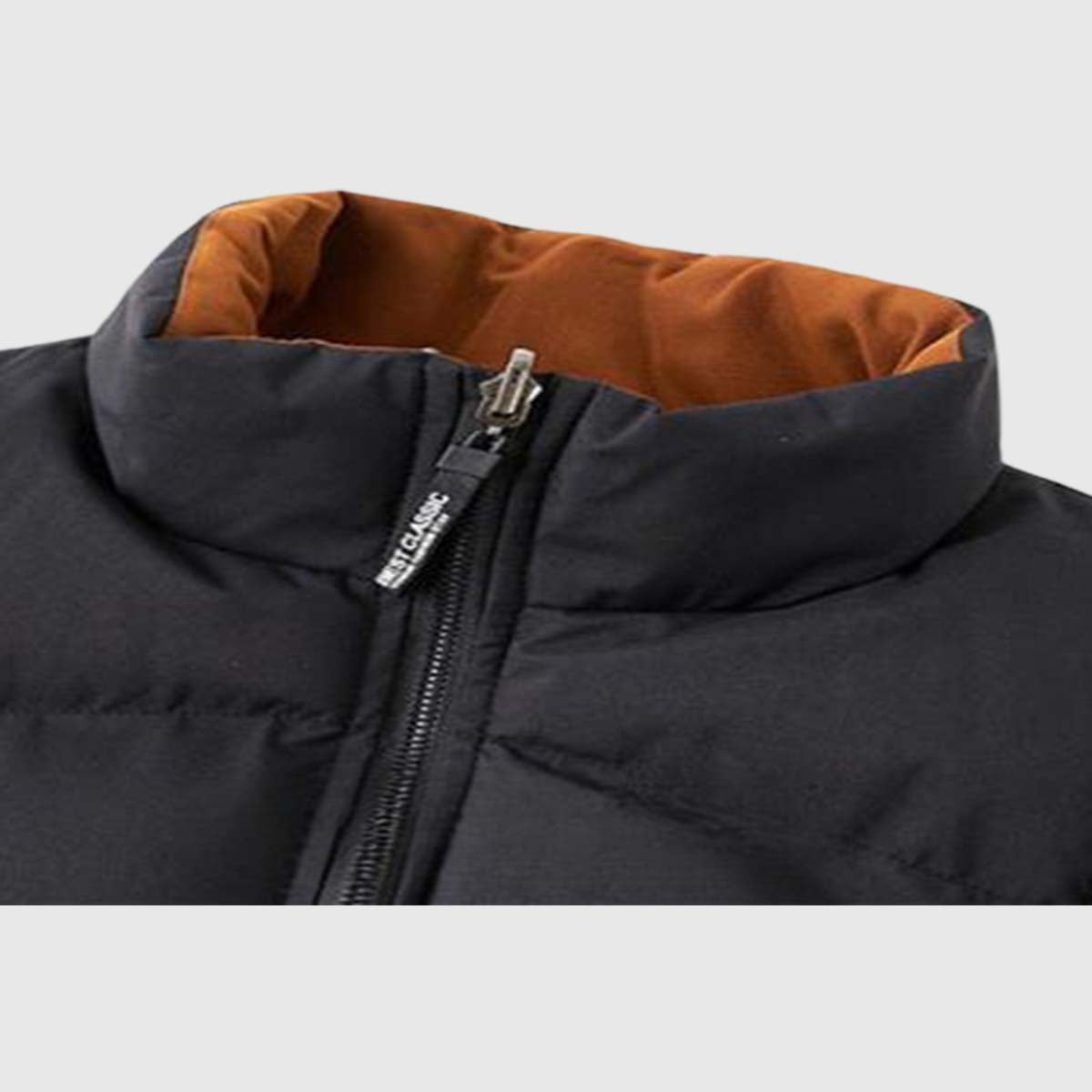 Dual-Wear Puffer Vest With Bags