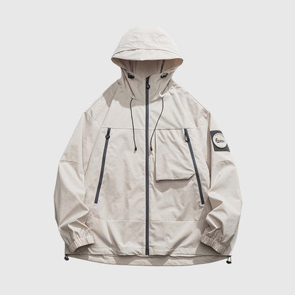 Outdoor Windproof Hooded Jacket