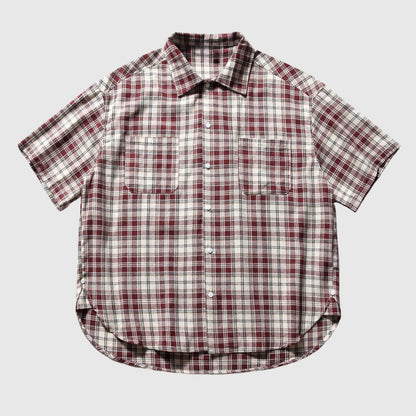 Vintage Cargo Plaid Shirts