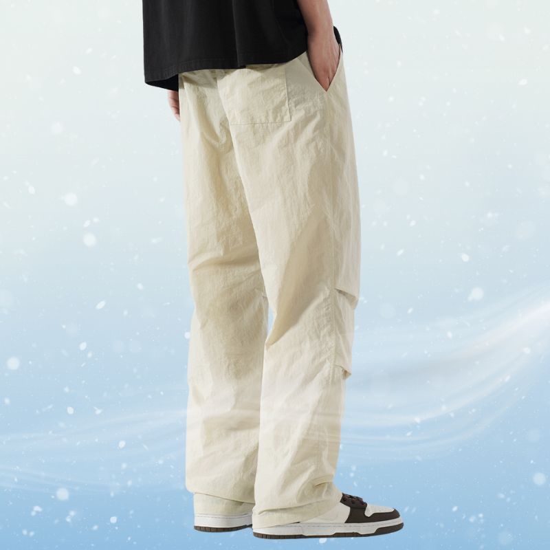 Ice Silk Parachute Pants