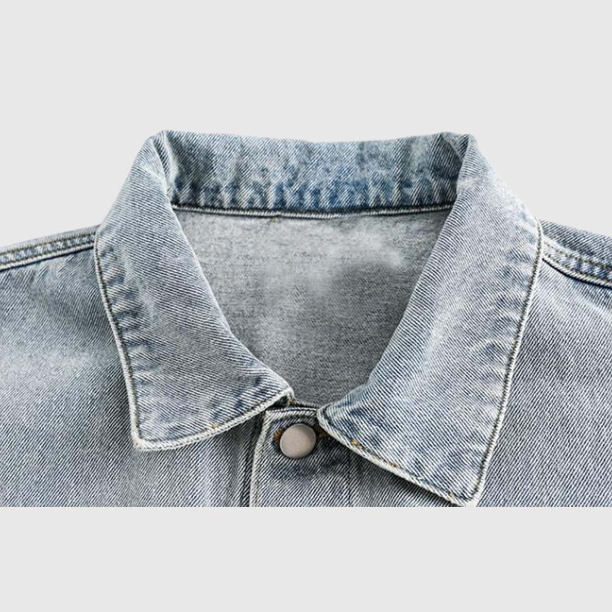 Vintage Wash Denim Jacket