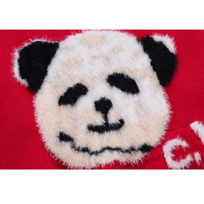 Funny Panda Pattern Sweater