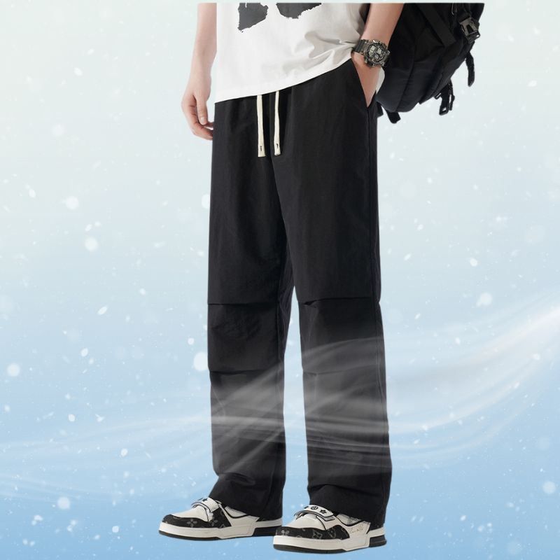 Ice Silk Parachute Pants