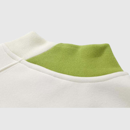 Colorblock Crewneck Sweatshirt