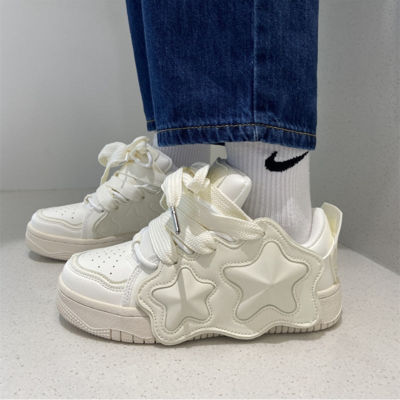 Velcro Star Color Block Sneakers