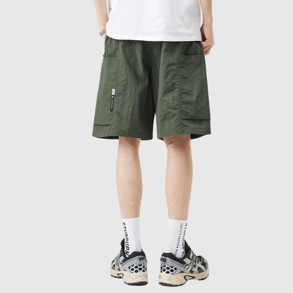 Comfy Solid Cargo Shorts