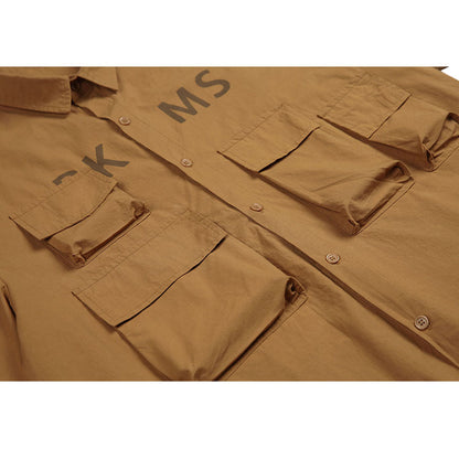 Simple Pocket Cargo Shirts