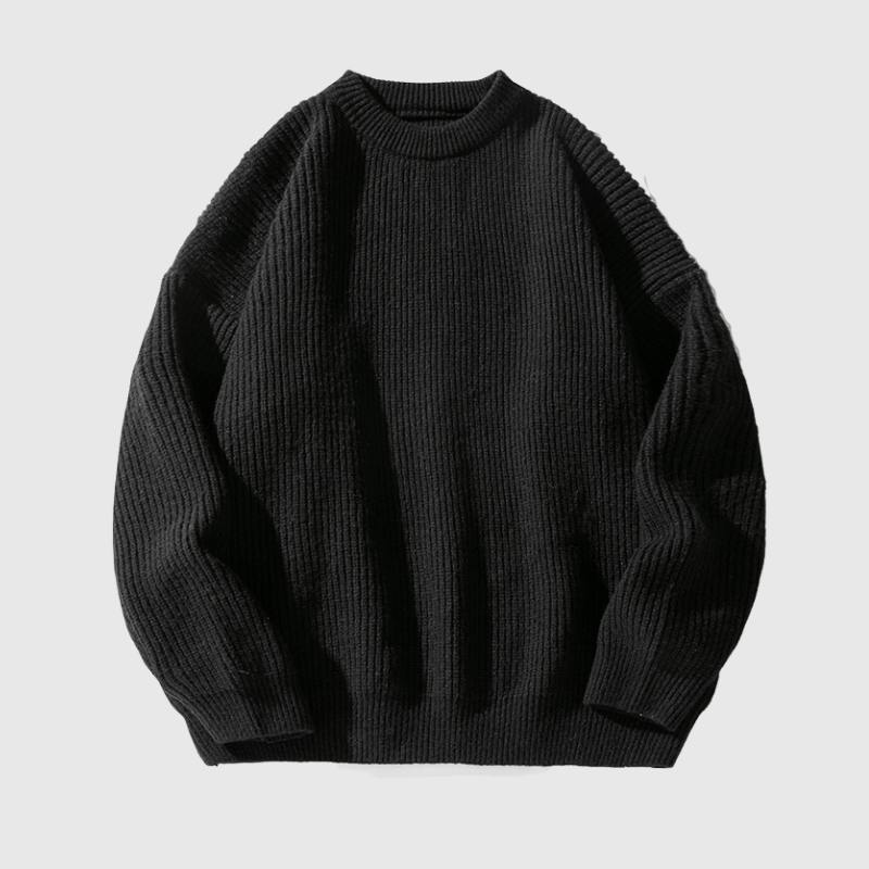 Heavy Weight Texture Knit Pullover