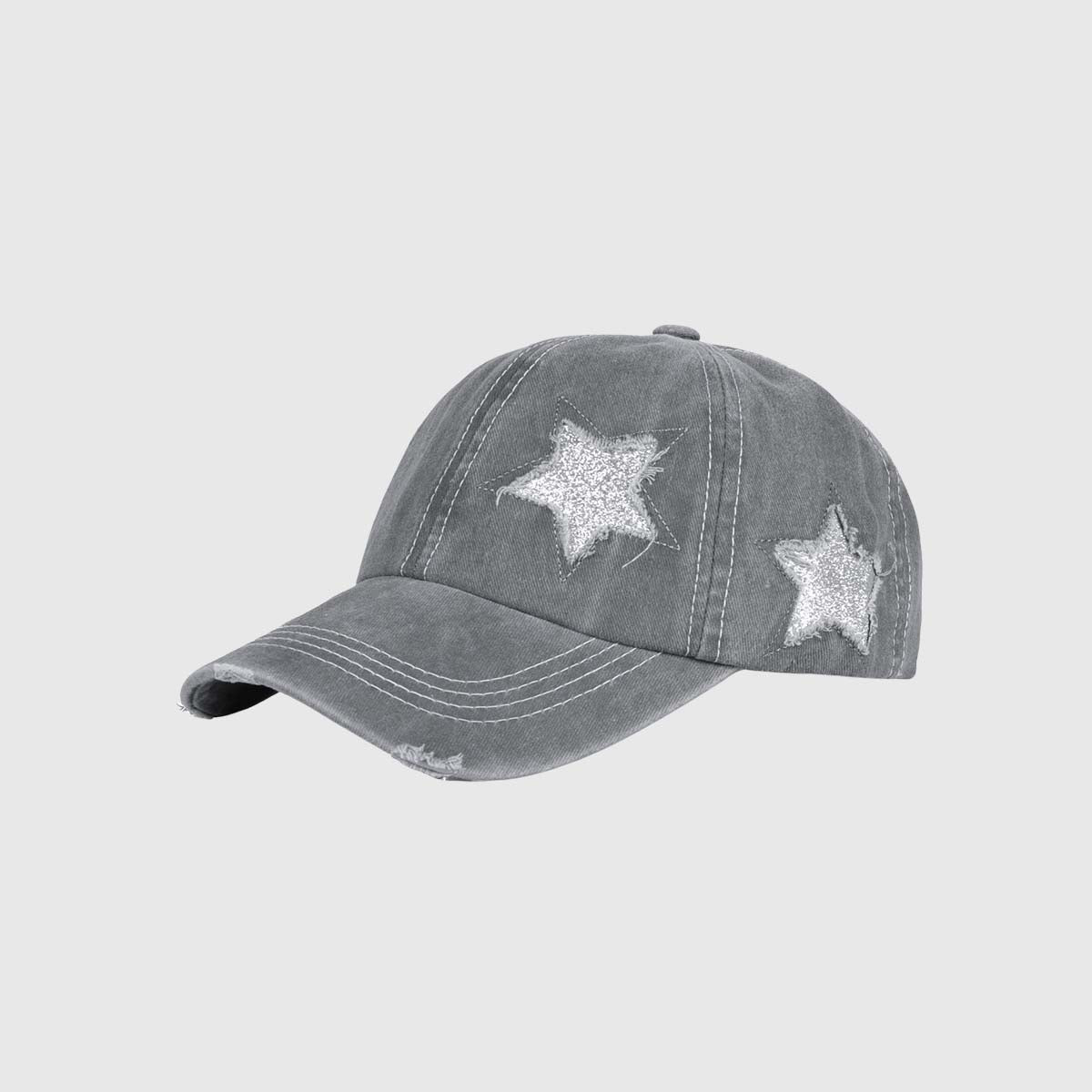 Distressed Star Baseball Cap