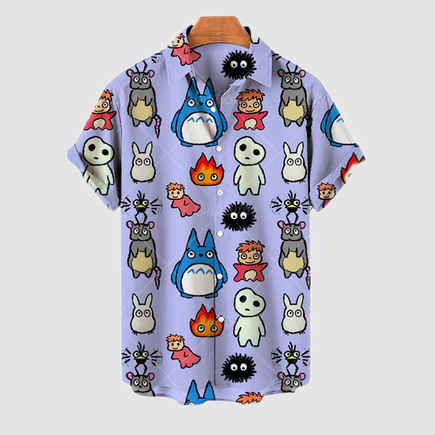 Chinchilla Print Summer Shirt