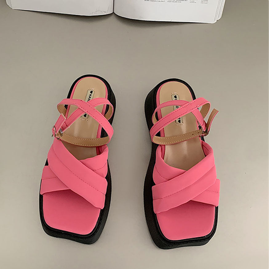 Vintage Cross Sandals