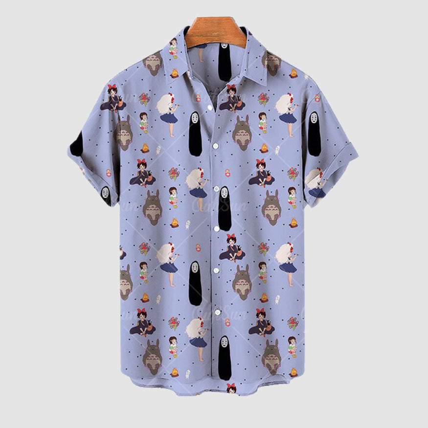 Chinchilla Print Summer Shirt