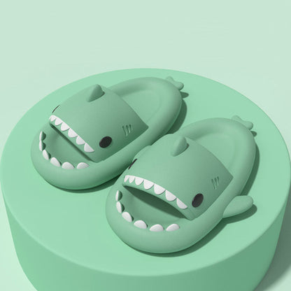 Chunky Platform Shark Shaped Slides