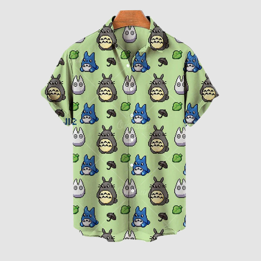 Chinchilla Print Summer Shirt