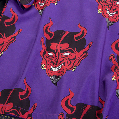 Devil Print Summer Shirt