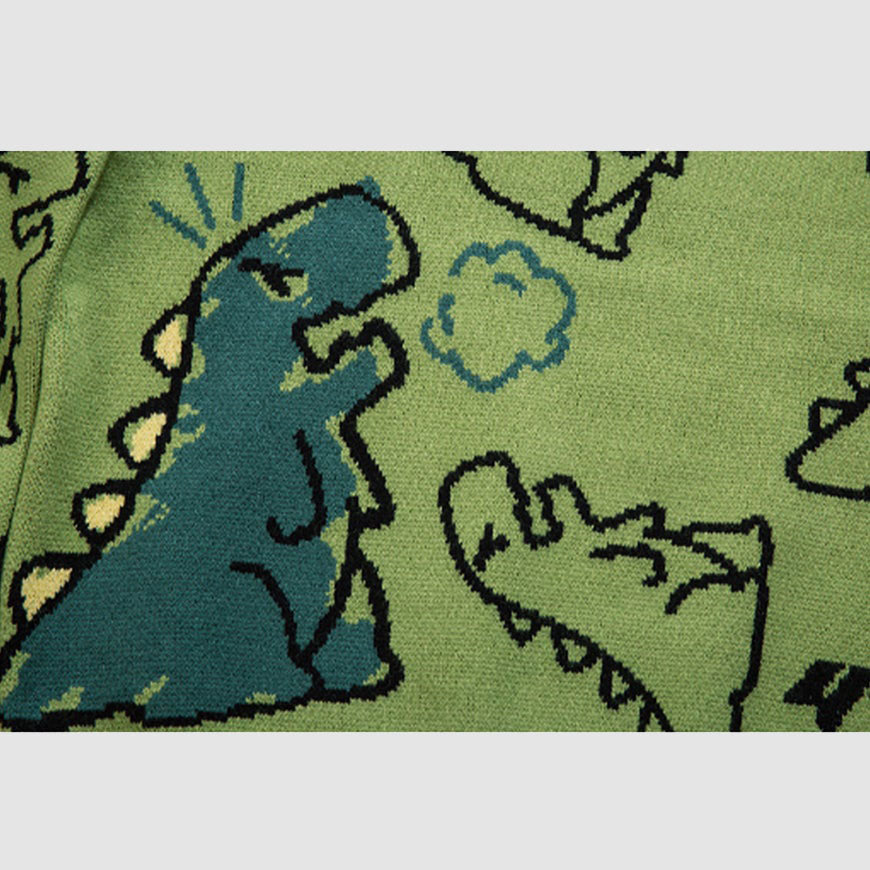 Dinosaur Knitted Sweater