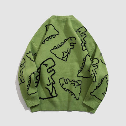 Dinosaur Knitted Sweater