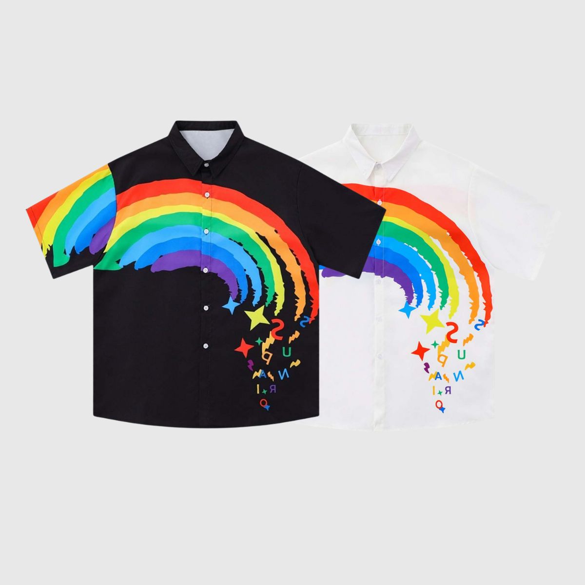 Rainbow Graphic Shirt