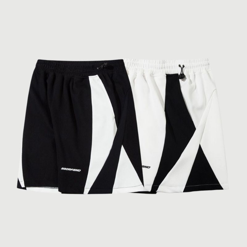 Sports Color Block Shorts