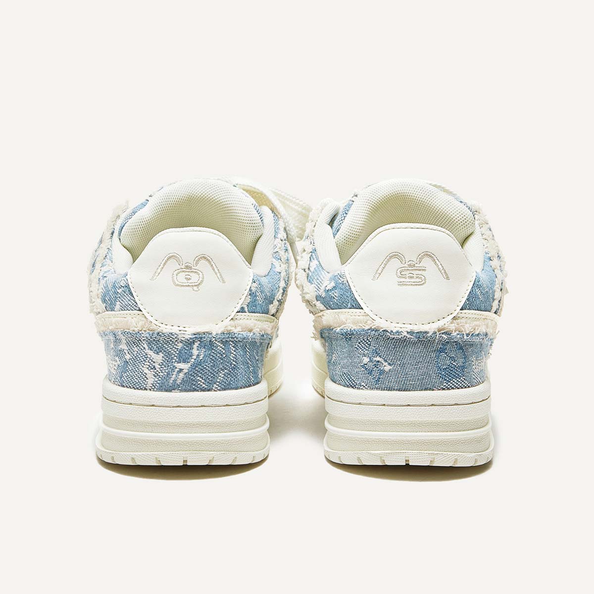 Denim Patchwork Sneakers