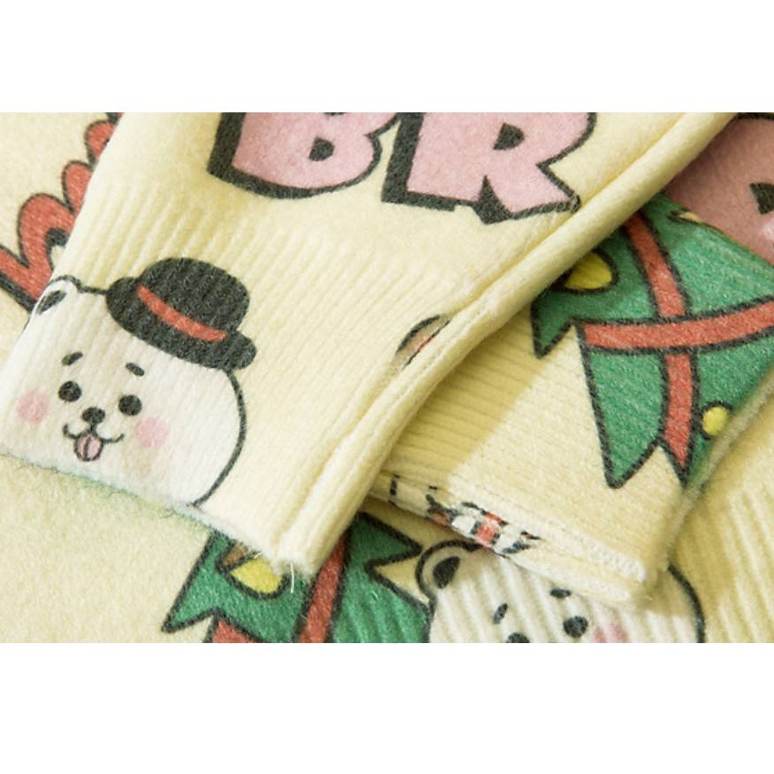 Snowman & Tree Pattern Sweater