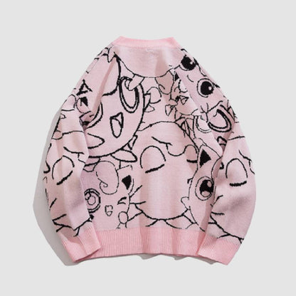 Harajuku cartoon sweater