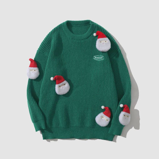 Cute Santa Doll Sweater