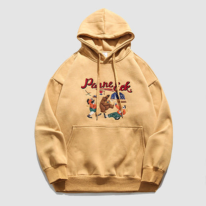 Cartoon Embroidery Hoodie