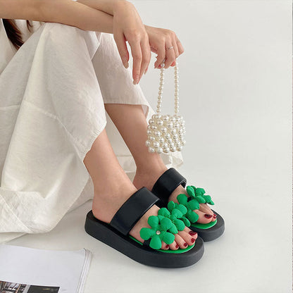 Trendy Flower Sandals