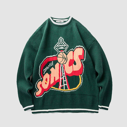 SuperSonics Knitted Sweater