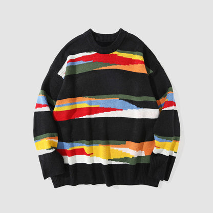 Rainbow Stripe Sweater