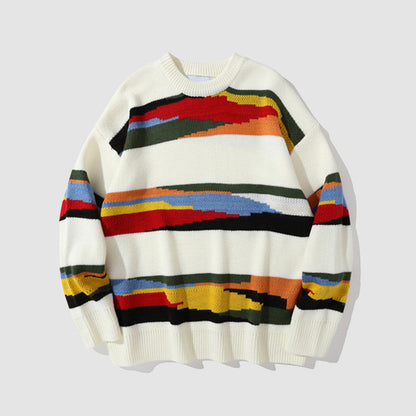 Rainbow Stripe Sweater