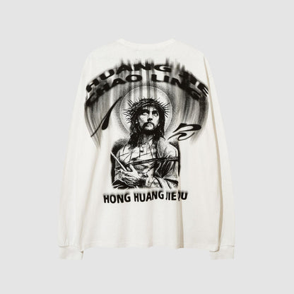 Vintage Character Print Sweatshirt